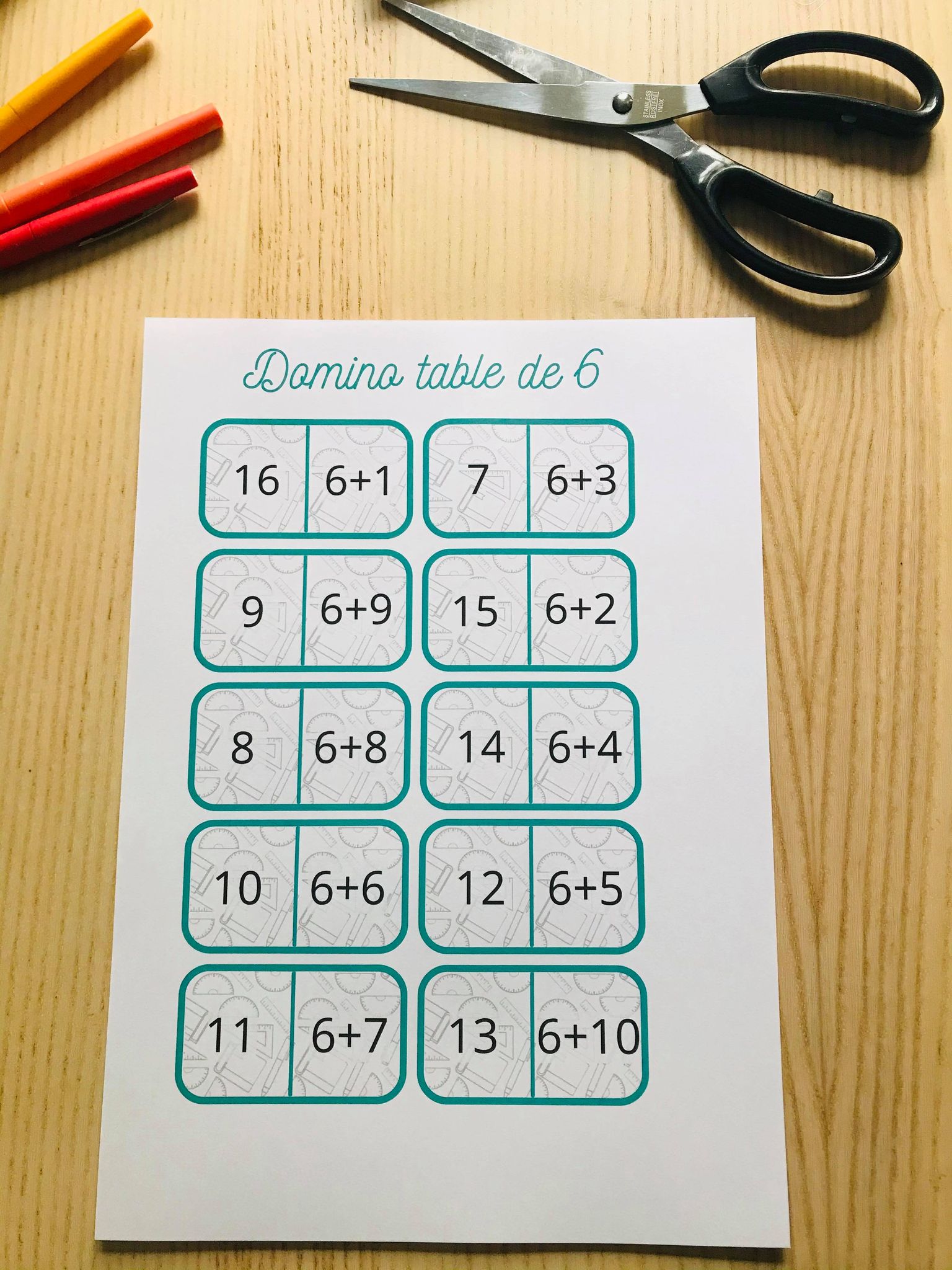 Pack de jeux pour apprendre les tables d'addition à imprimer – Image 30