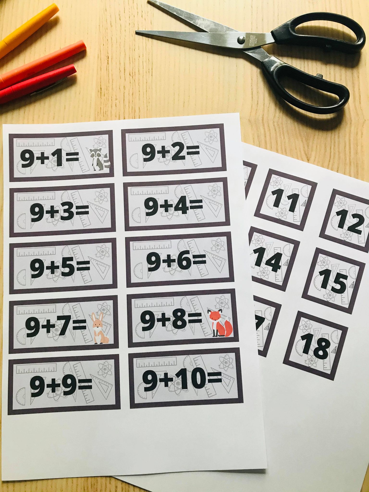 Pack de jeux pour apprendre les tables d'addition à imprimer – Image 28