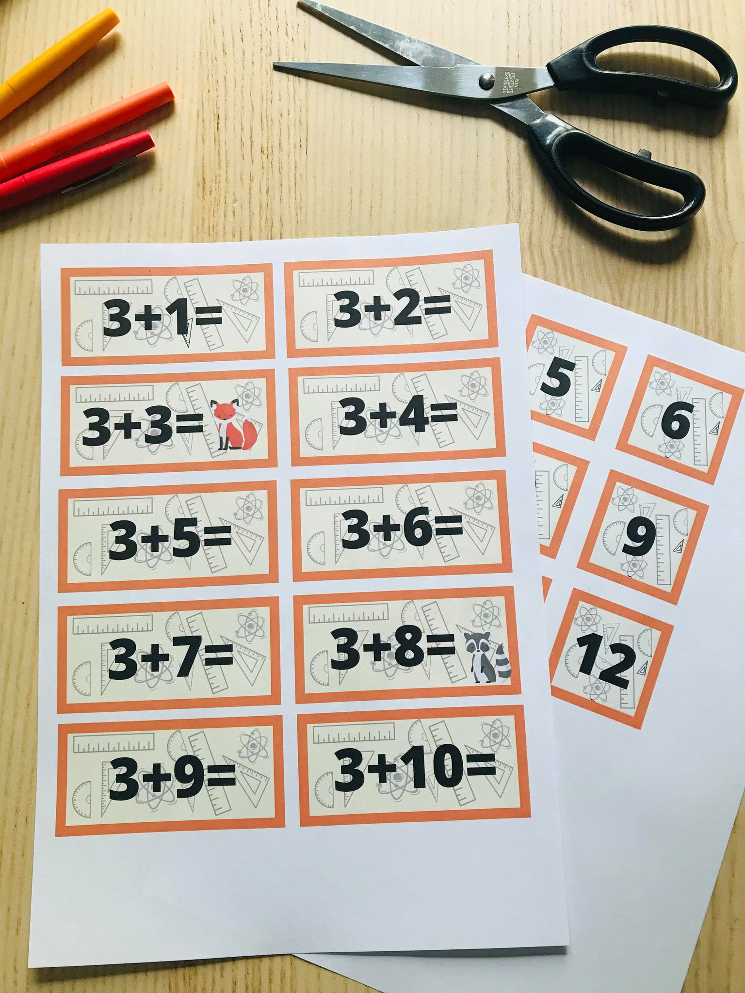 Pack de jeux pour apprendre les tables d'addition à imprimer – Image 21