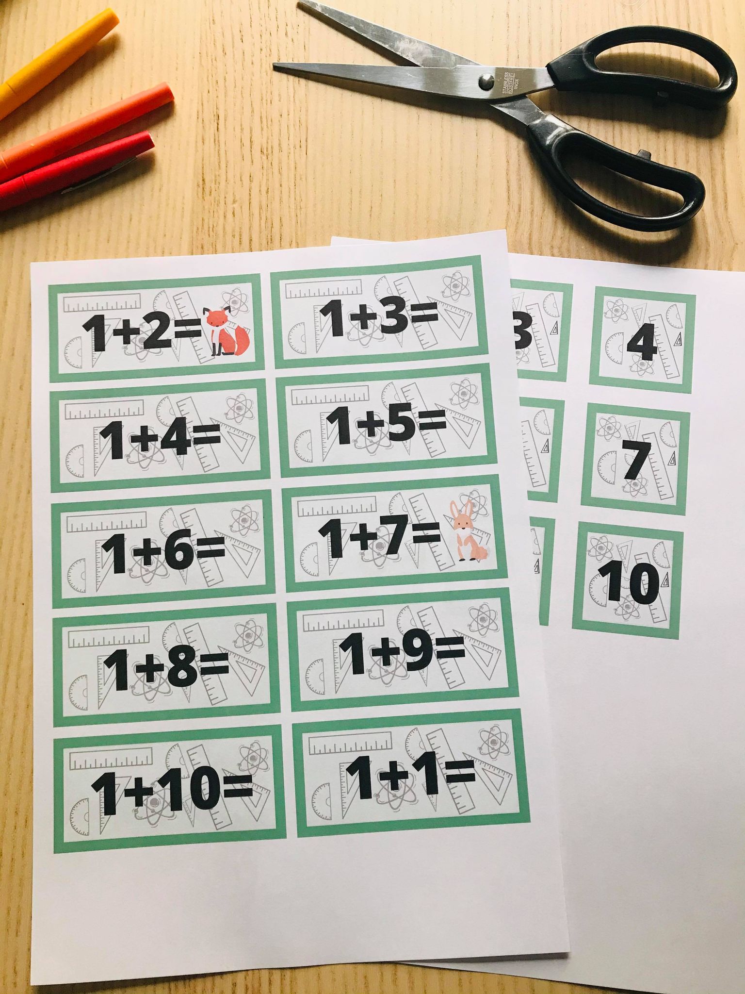 Pack de jeux pour apprendre les tables d'addition à imprimer – Image 23
