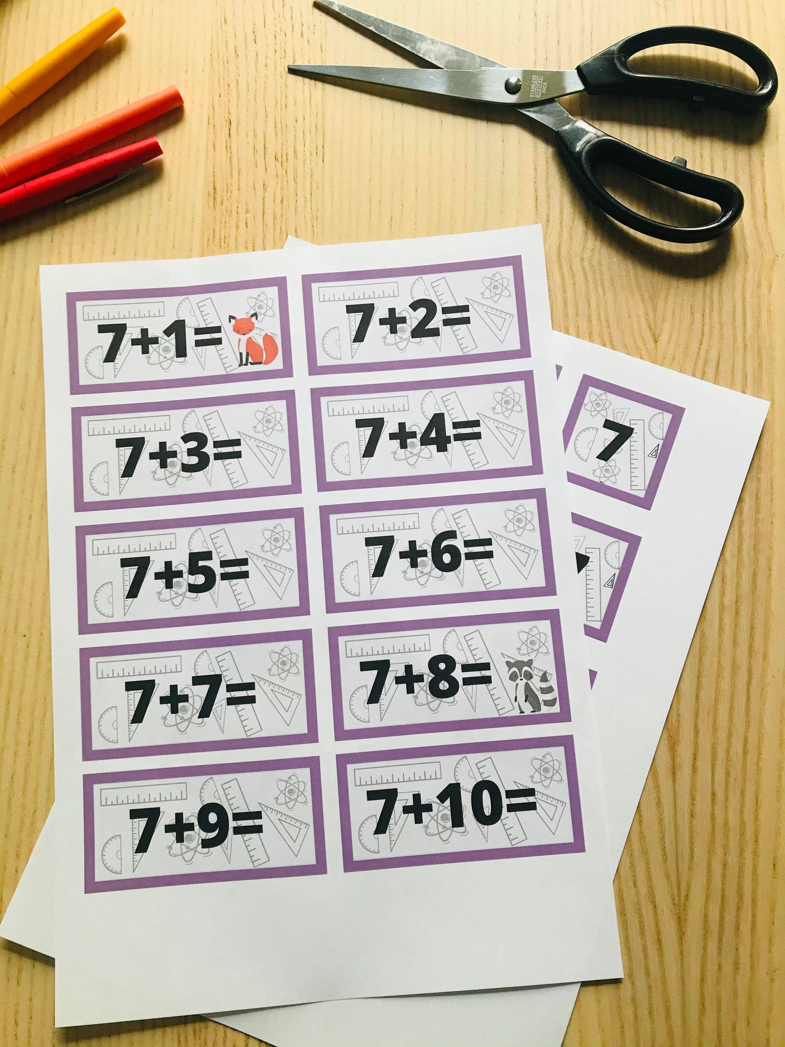 Pack de jeux pour apprendre les tables d'addition à imprimer – Image 16