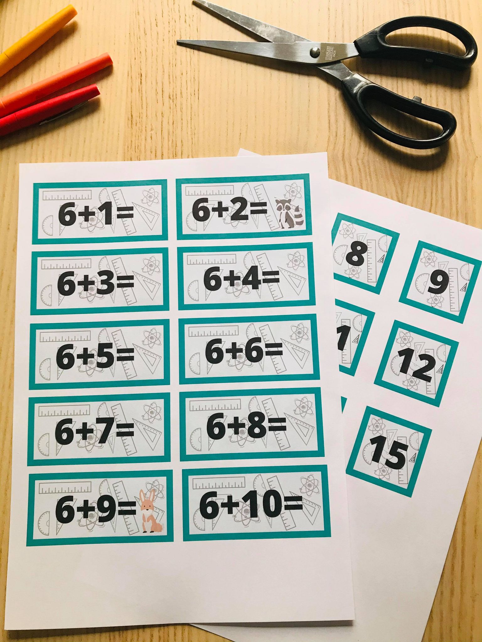 Pack de jeux pour apprendre les tables d'addition à imprimer – Image 14