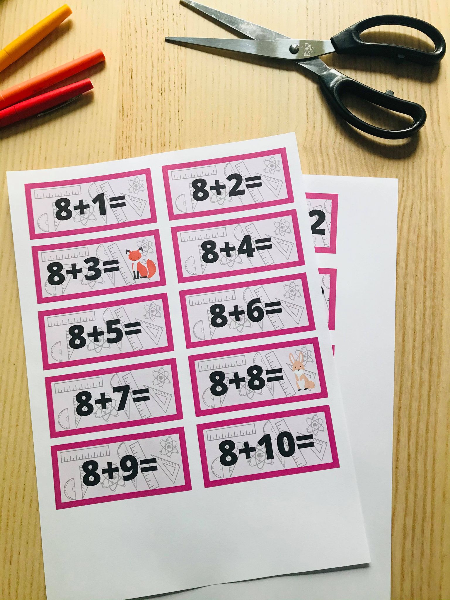 Pack de jeux pour apprendre les tables d'addition à imprimer – Image 10