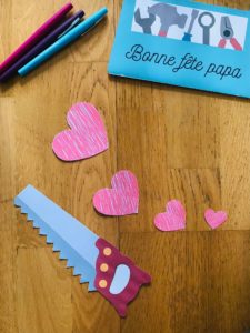 Bricolage pour la fête des pères