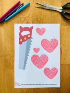 Bricolage pour la fête des pères