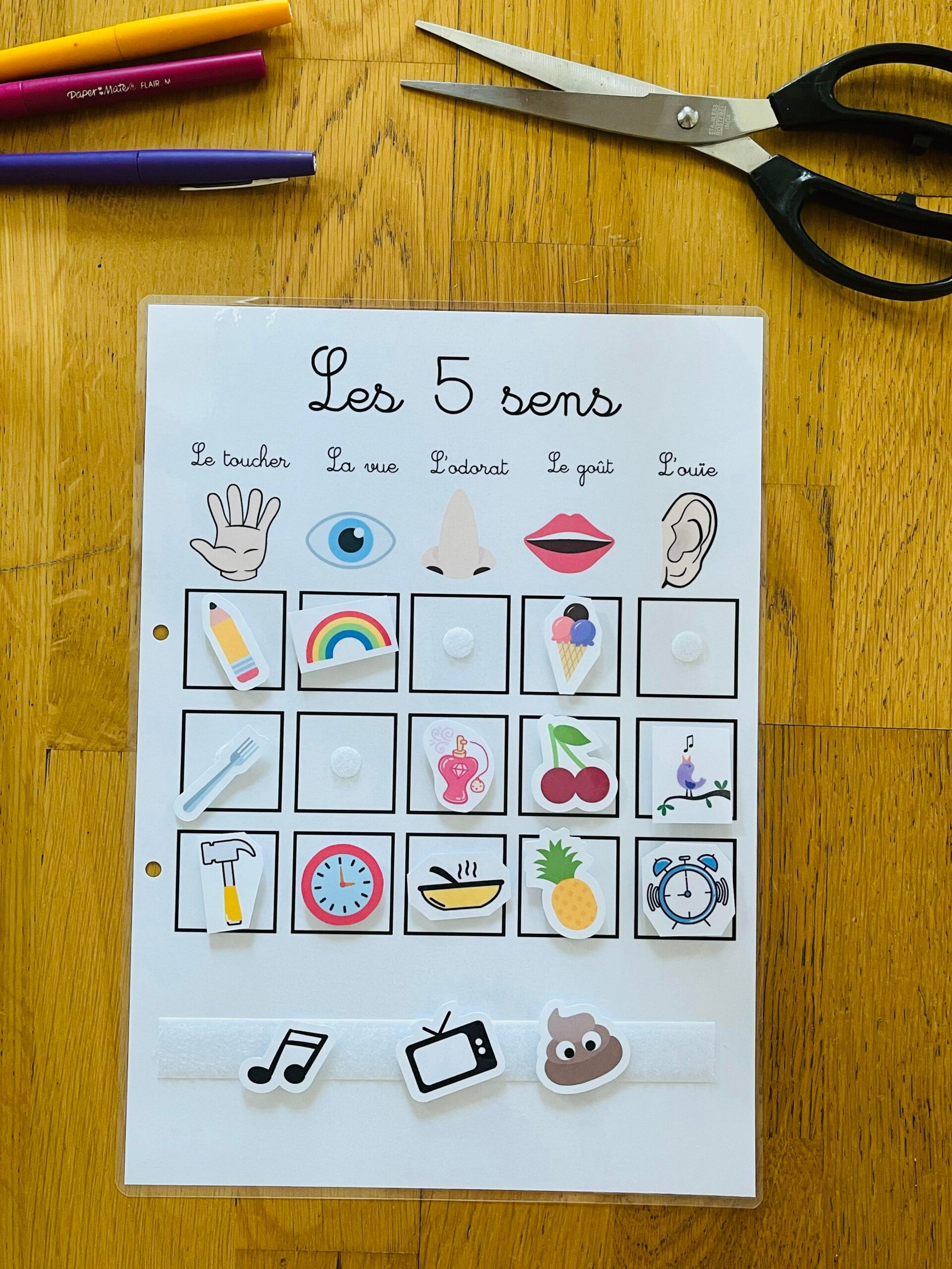 Cahier d'activités maternelles à découper – Image 20