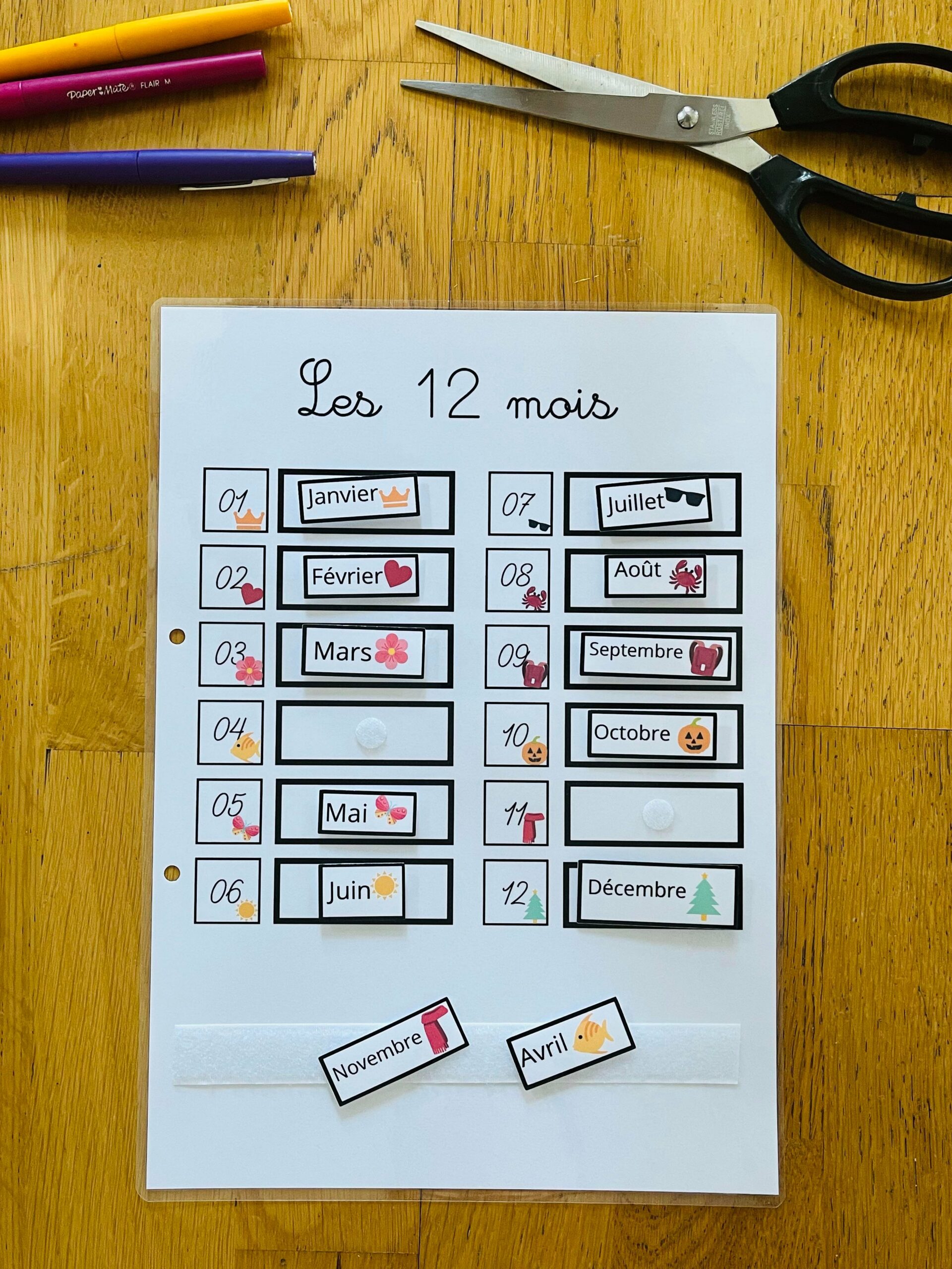 Cahier d'activités maternelles à découper – Image 24