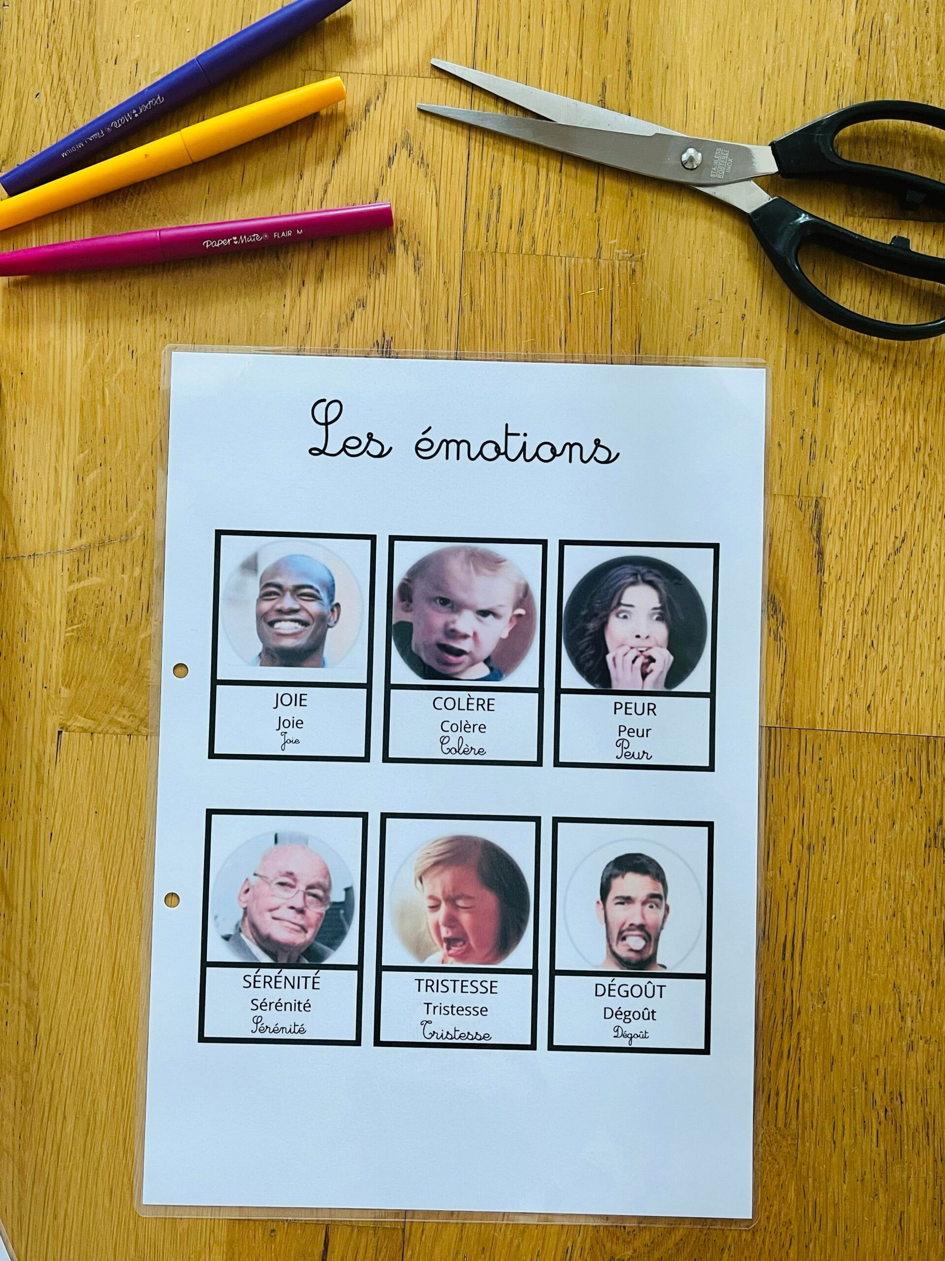 Cahier d'activités maternelles à découper – Image 25