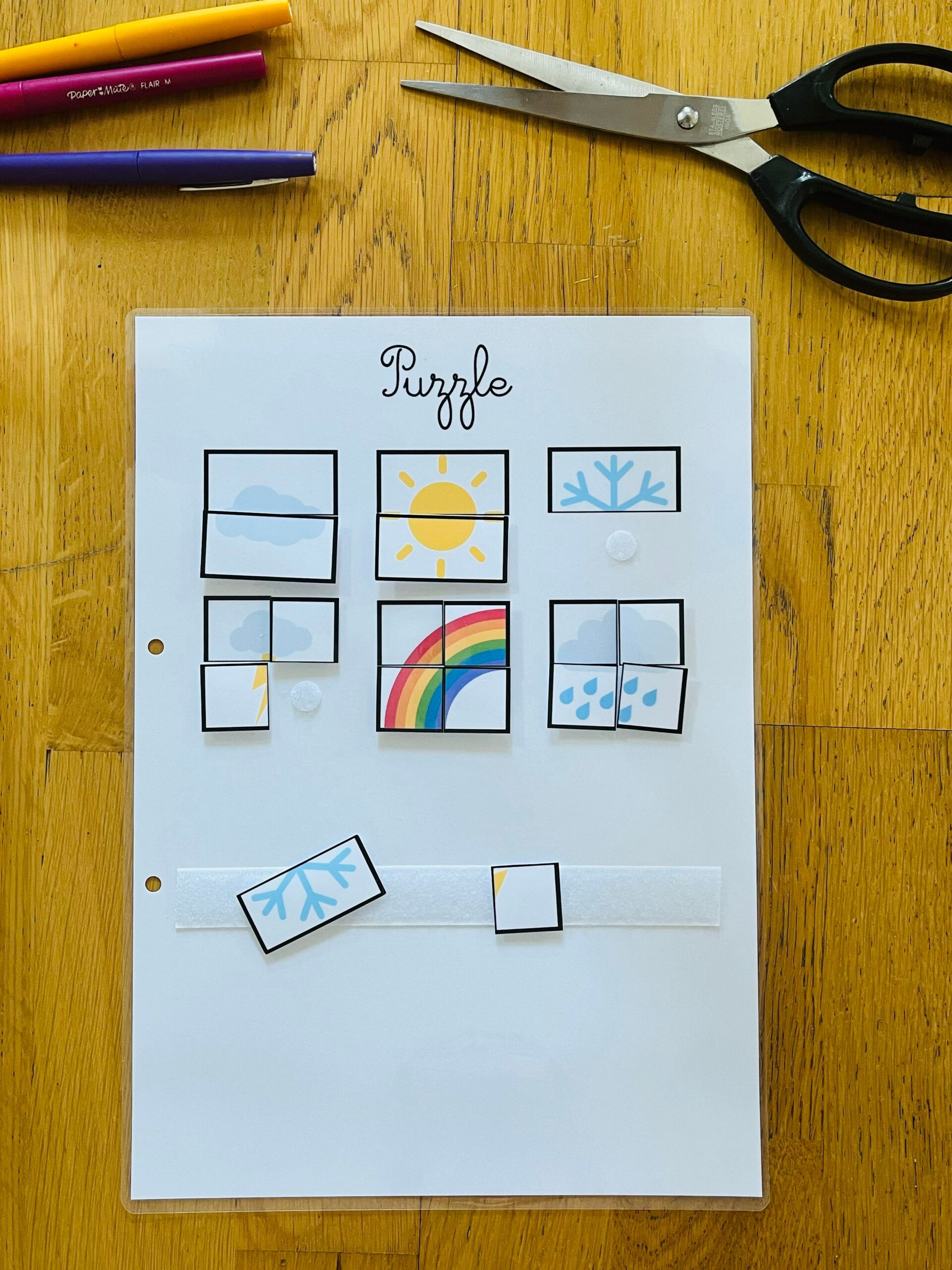 Cahier d'activités maternelles à découper – Image 14