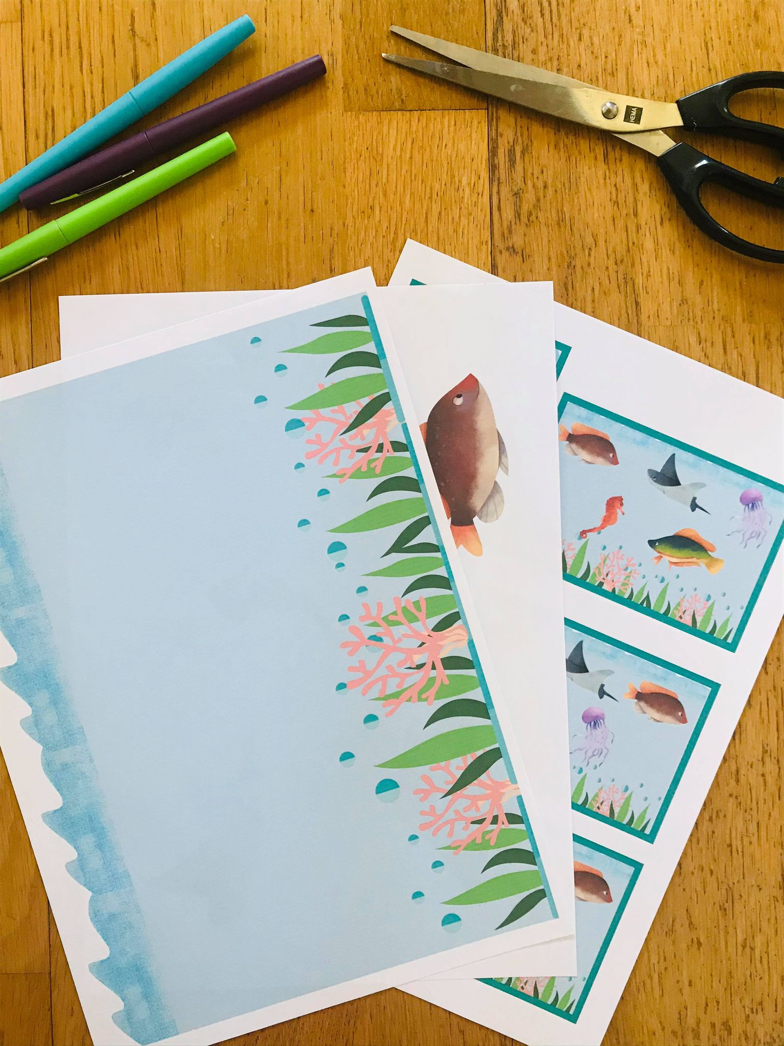 Jeu de mémoire visuelle pour enfant PDF à imprimer – Image 3