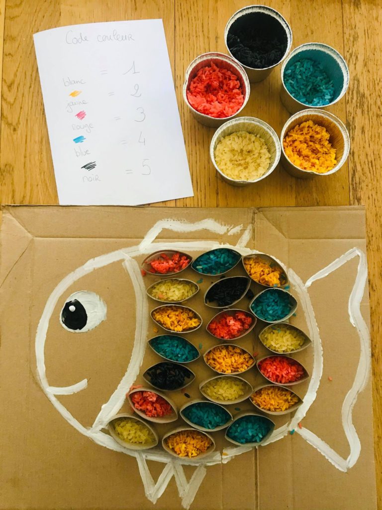 Activité tranversement pour enfant