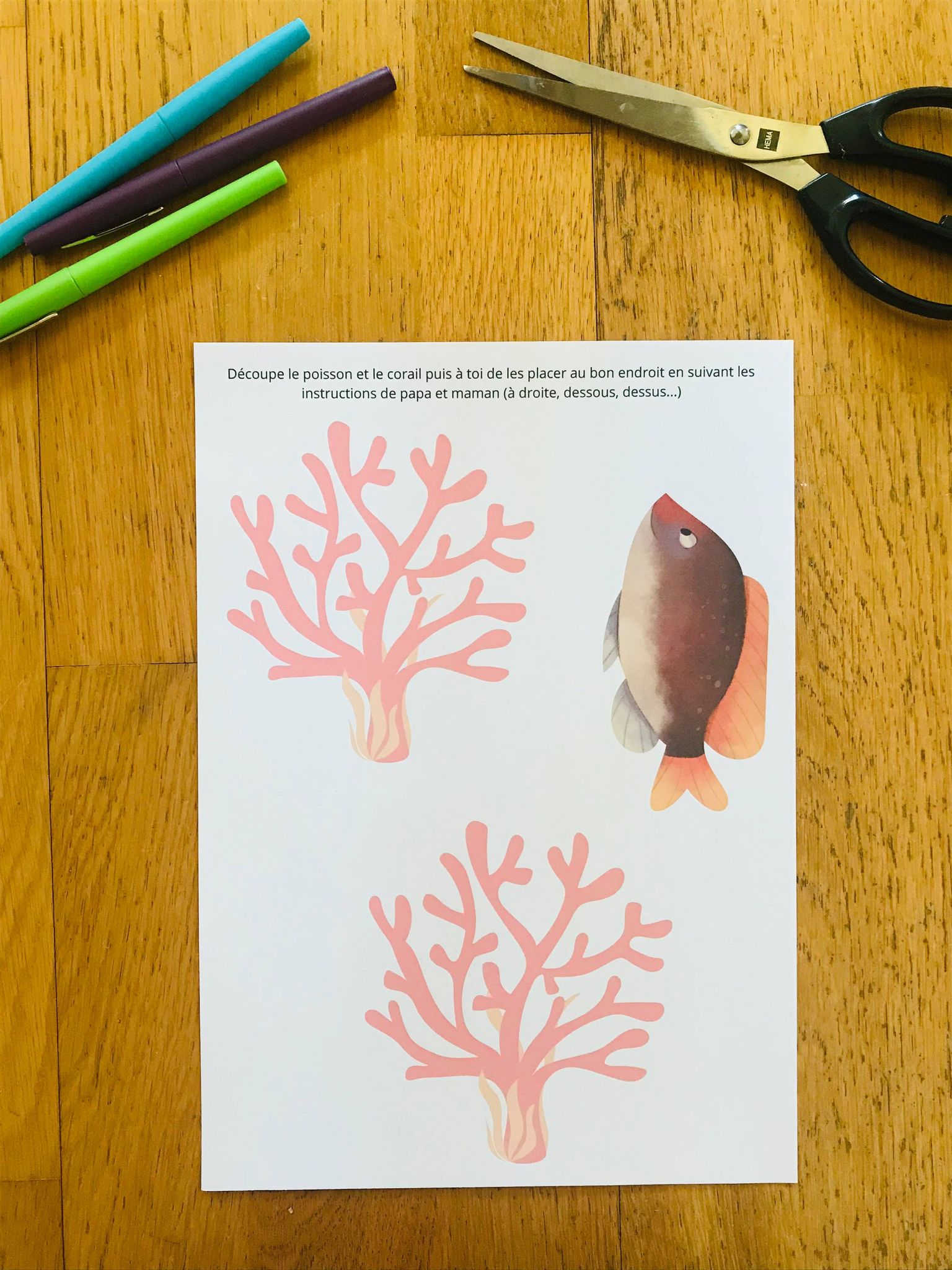 Jeu de mémoire visuelle pour enfant PDF à imprimer – Image 9