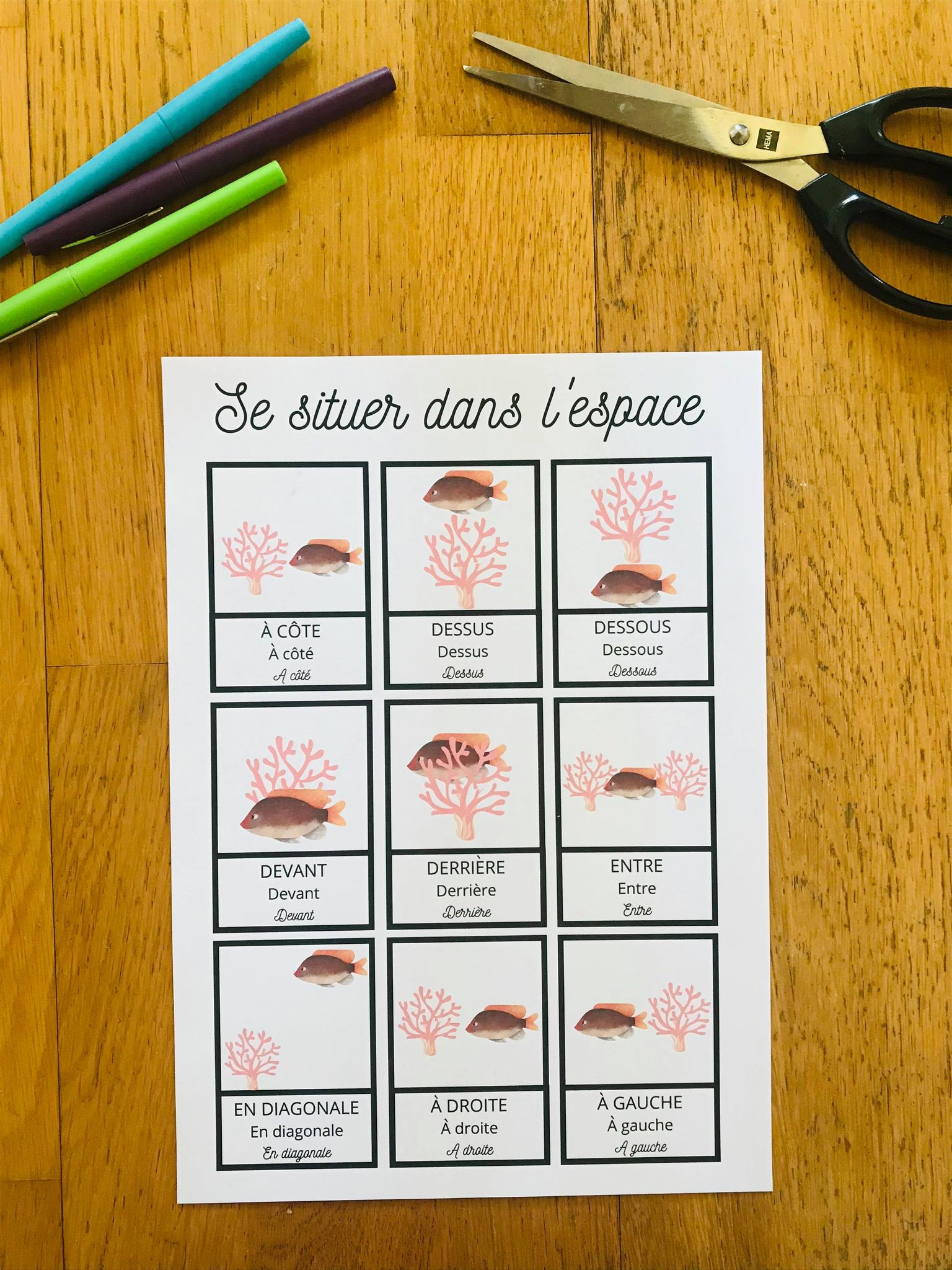 Jeu de mémoire visuelle pour enfant PDF à imprimer – Image 11