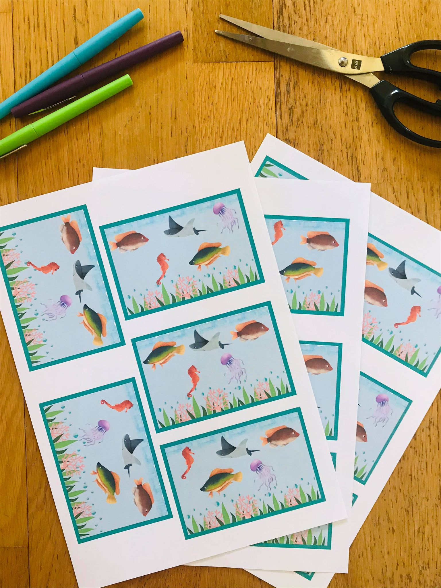 Jeu de mémoire visuelle pour enfant PDF à imprimer – Image 4
