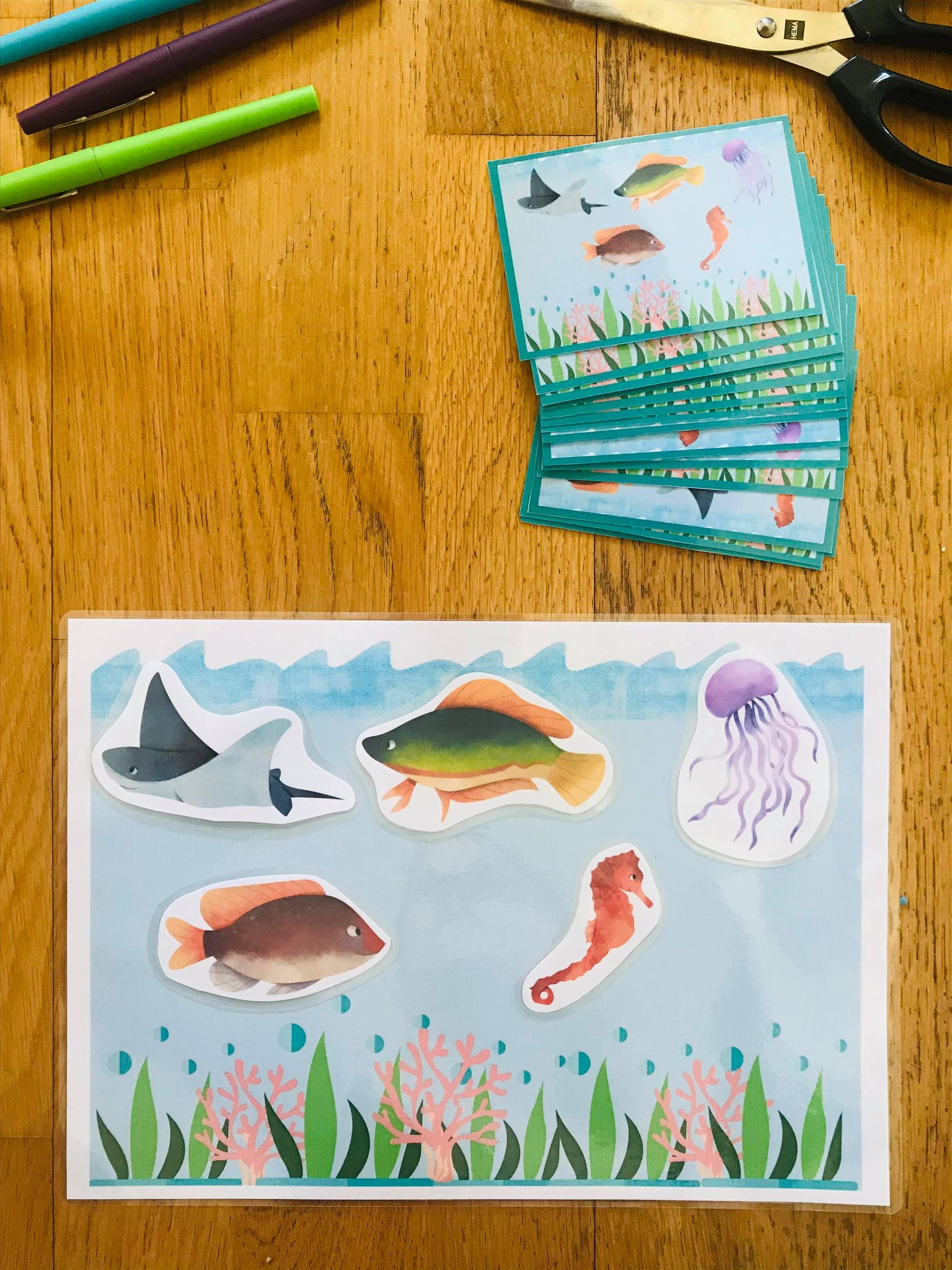 Jeu de mémoire visuelle pour enfant PDF à imprimer – Image 13