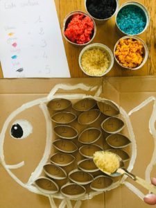 Activité tranversement pour enfant