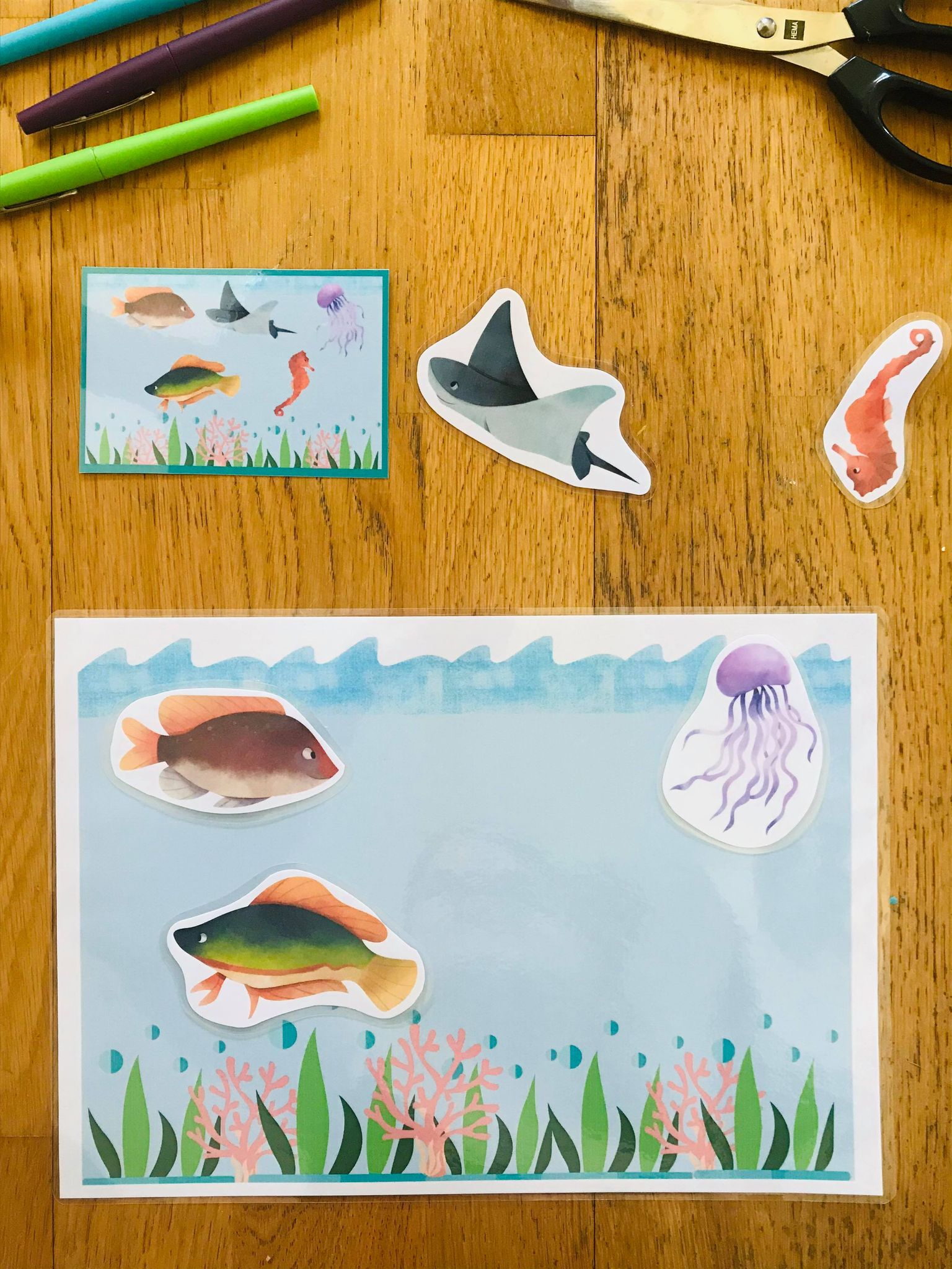 Jeu de mémoire visuelle pour enfant