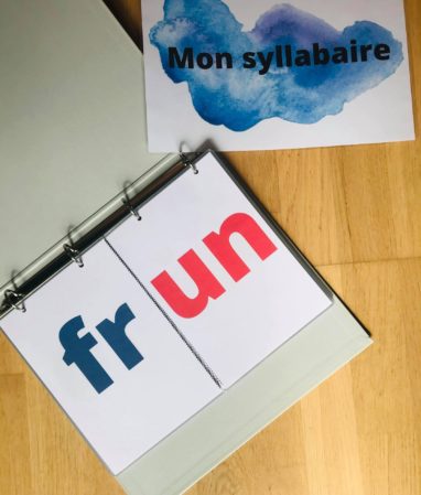 Syllabaire pour enfant prêt à l'emploi