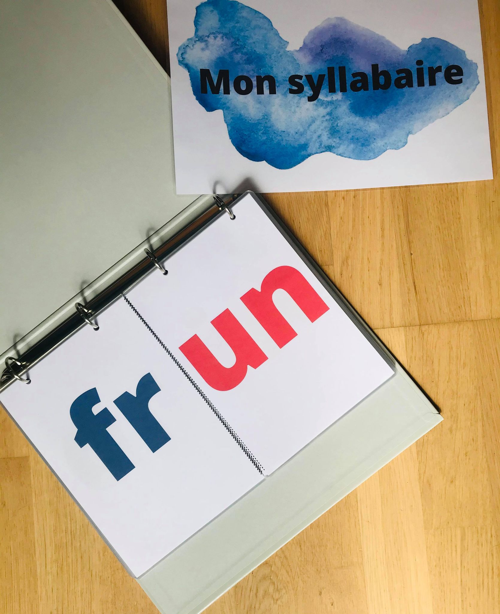 Syllabaire pour enfant prêt à l'emploi