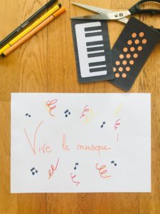 Bricolage fête de la musique