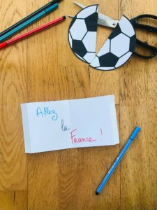 Activité manuelle foot pour enfant