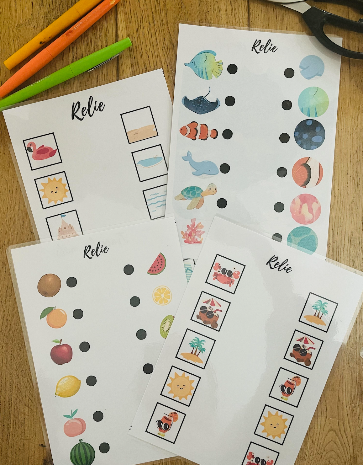 Cahier de jeux pour enfant réutilisable – Image 14