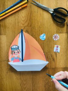 Activité bateau en papier