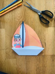 Activité bateau en papier