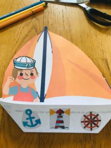 Activité bateau en papier