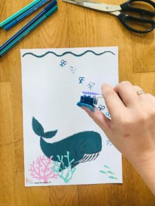 Bricolage d'été pour enfant
