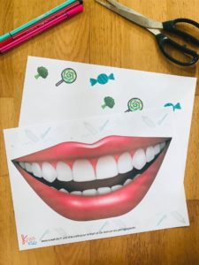 Activité brossage de dent pour enfant