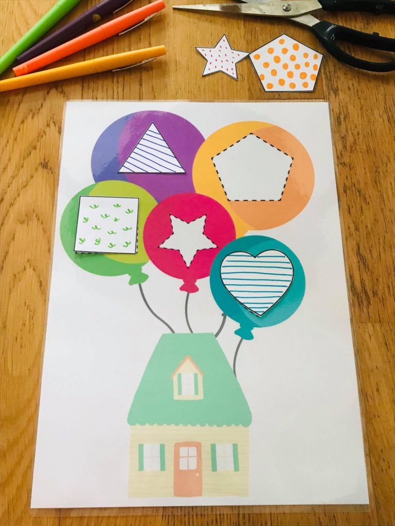 Activité de graphisme pour enfant