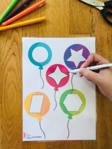 Activité de graphisme pour enfant