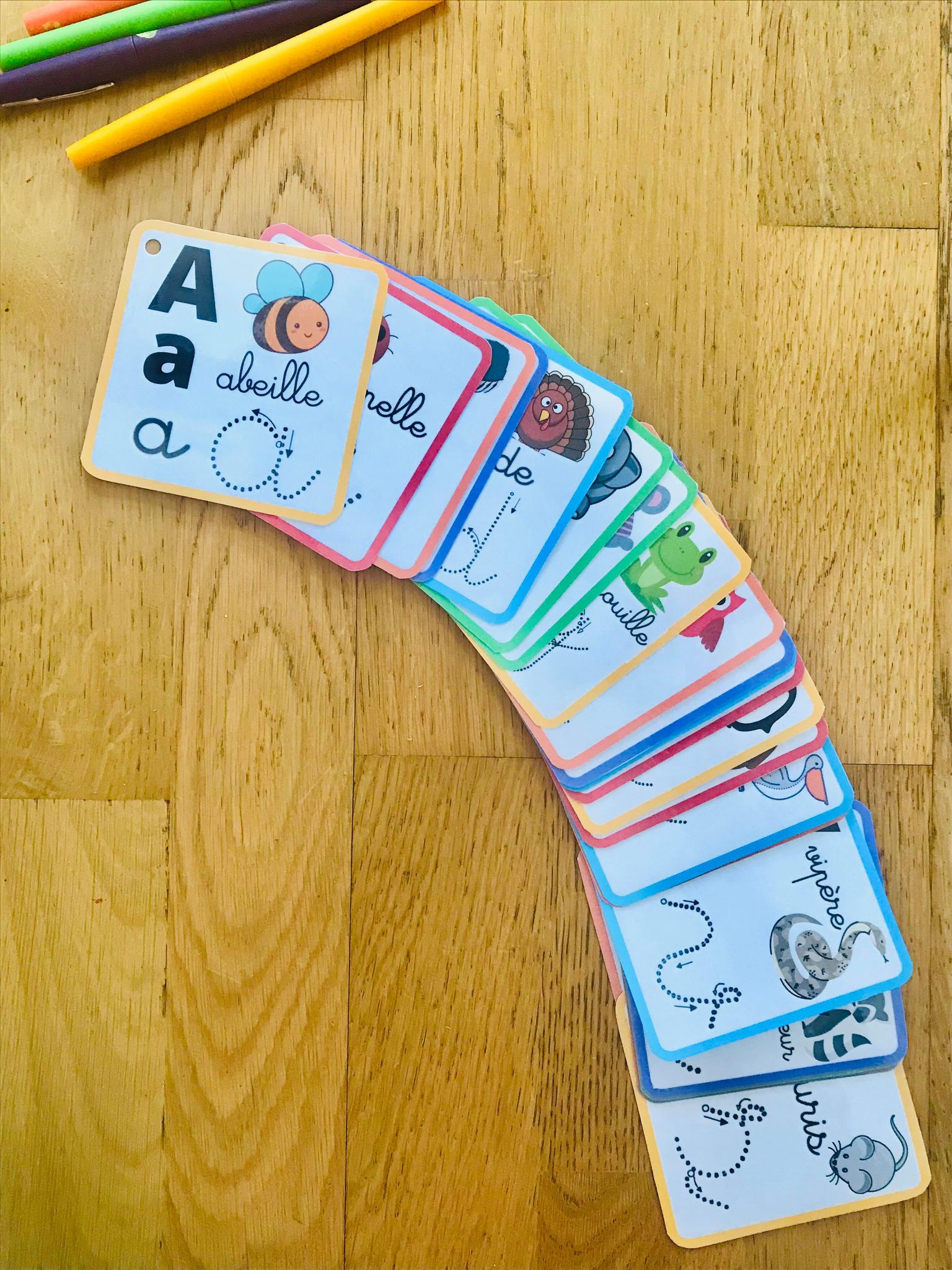 Abécédaire pour enfant en cartes à imprimer – Image 4
