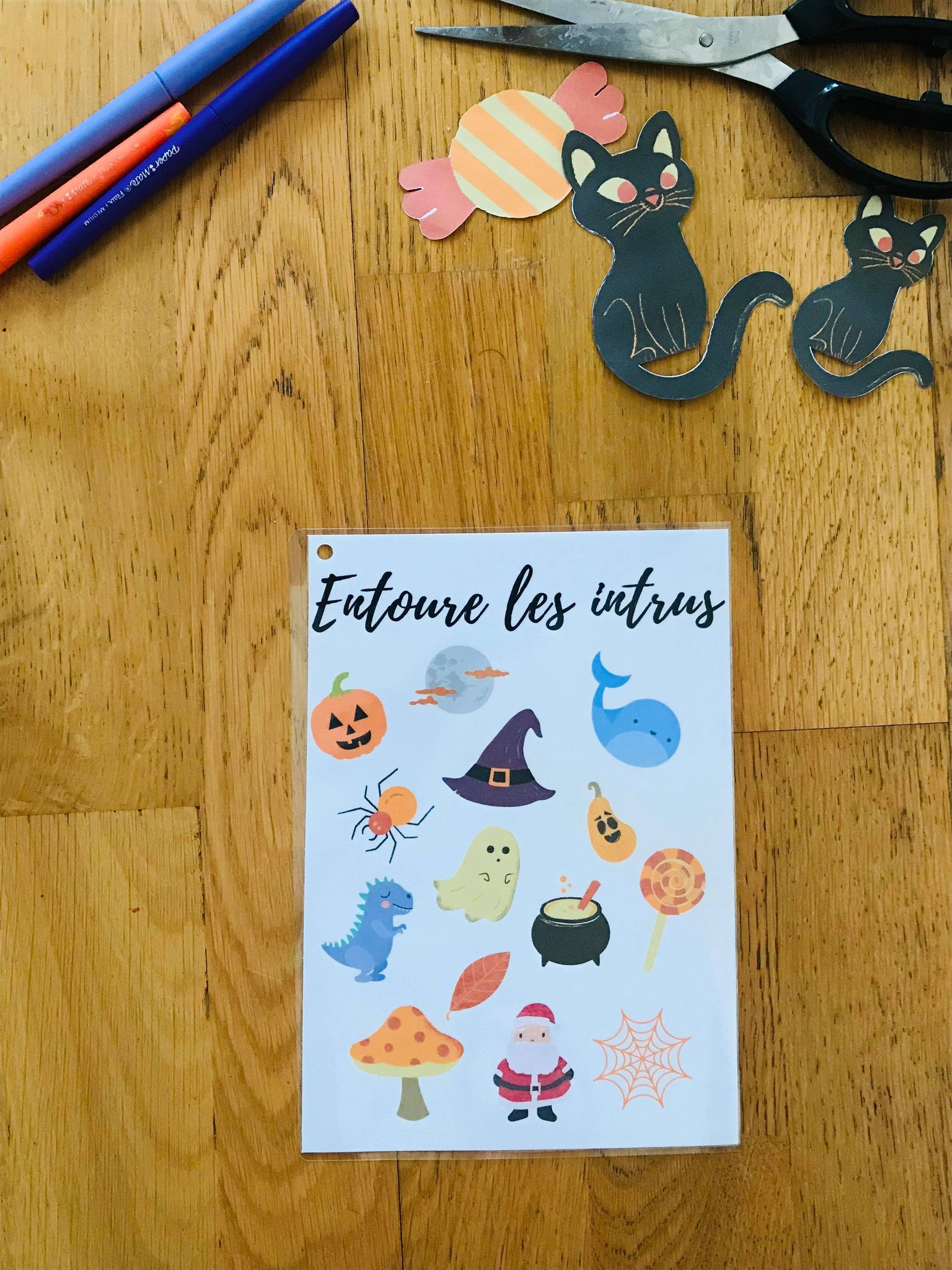 Carnet de jeux halloween prêt à l'emploi – Image 9