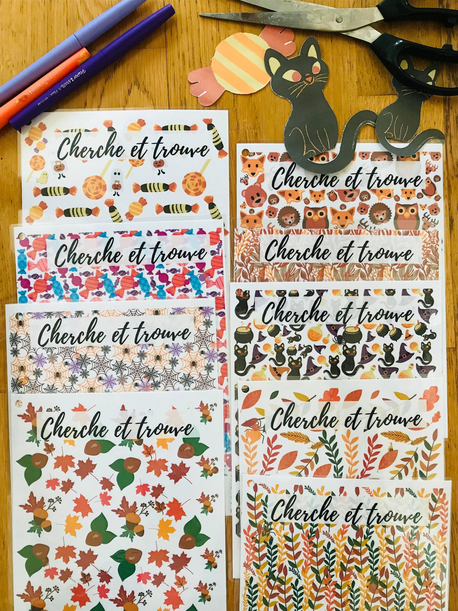 Carnet de jeux halloween prêt à l'emploi – Image 2