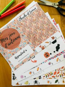 Carnet de jeux halloween à imprimer
