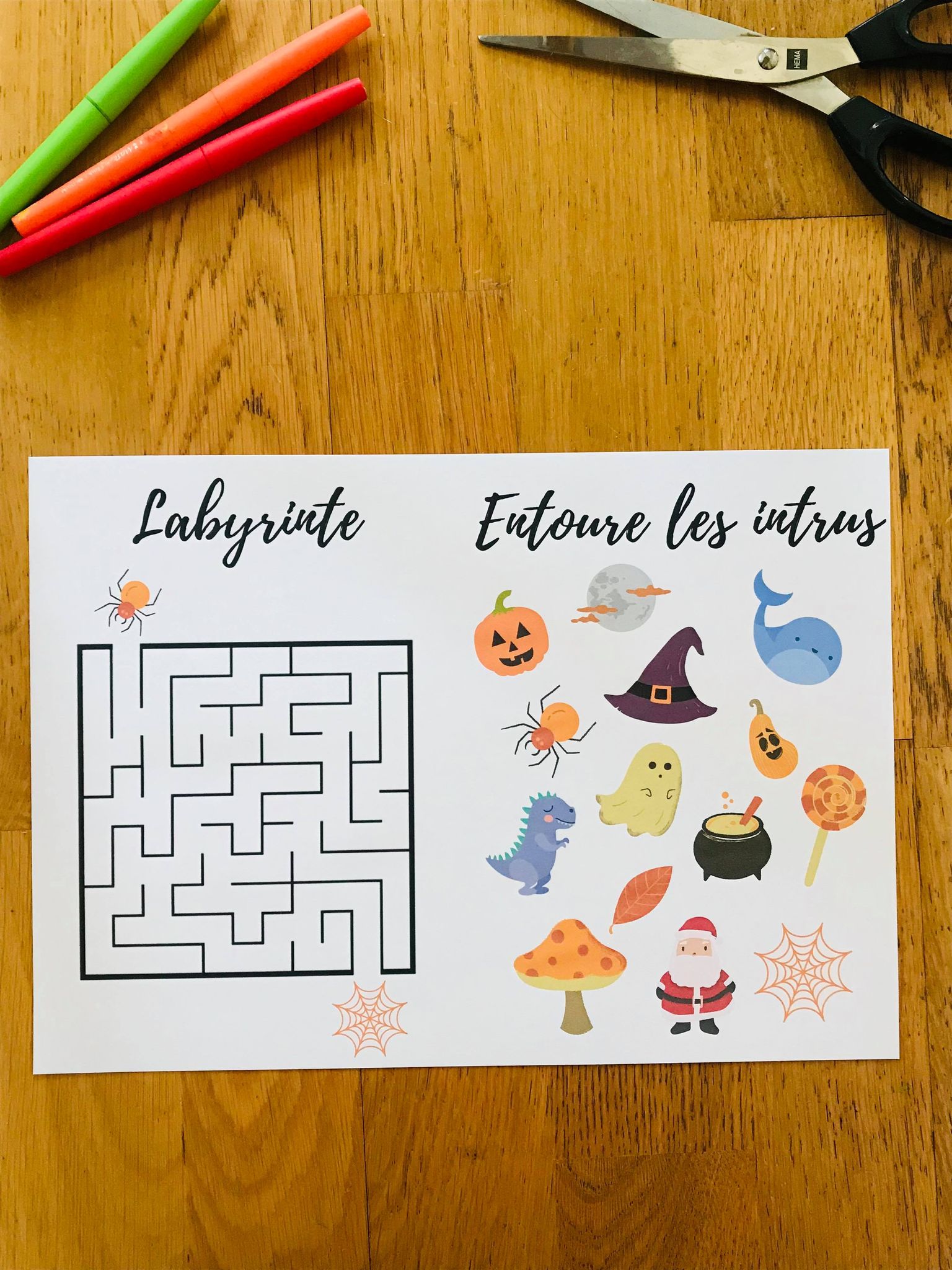 Carnet de jeux halloween à imprimer – Image 13