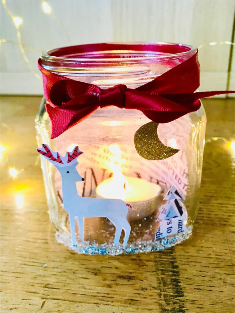 Photophore de noël facile