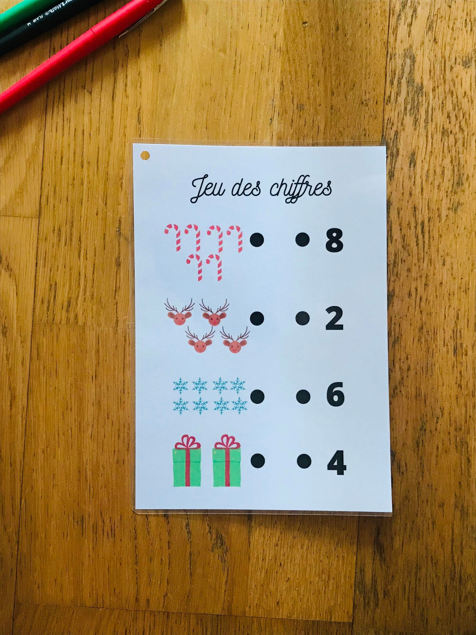 Carnet de jeux de noël réutilisable prêt à l'emploi – Image 5