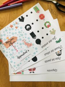 Carnet de jeux de noël à imprimer