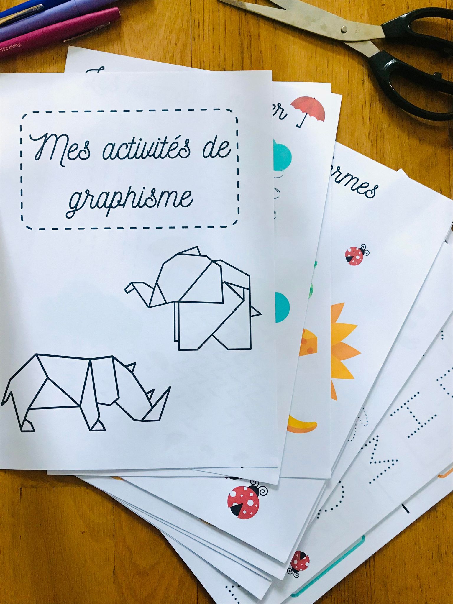 Cahier de graphisme réutilisable pour enfant – Image 6
