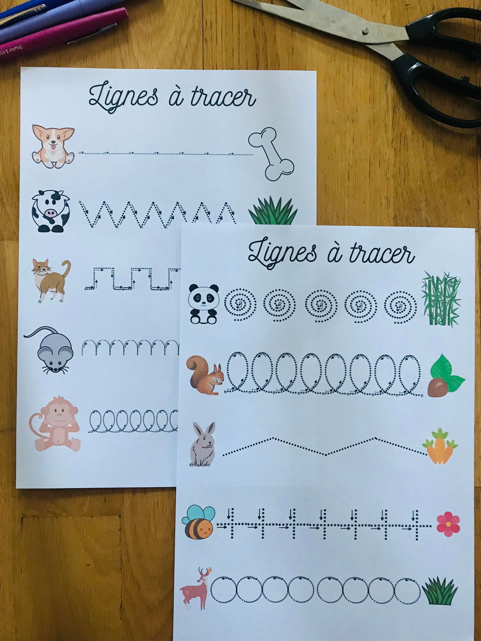 Cahier de graphisme réutilisable pour enfant – Image 22