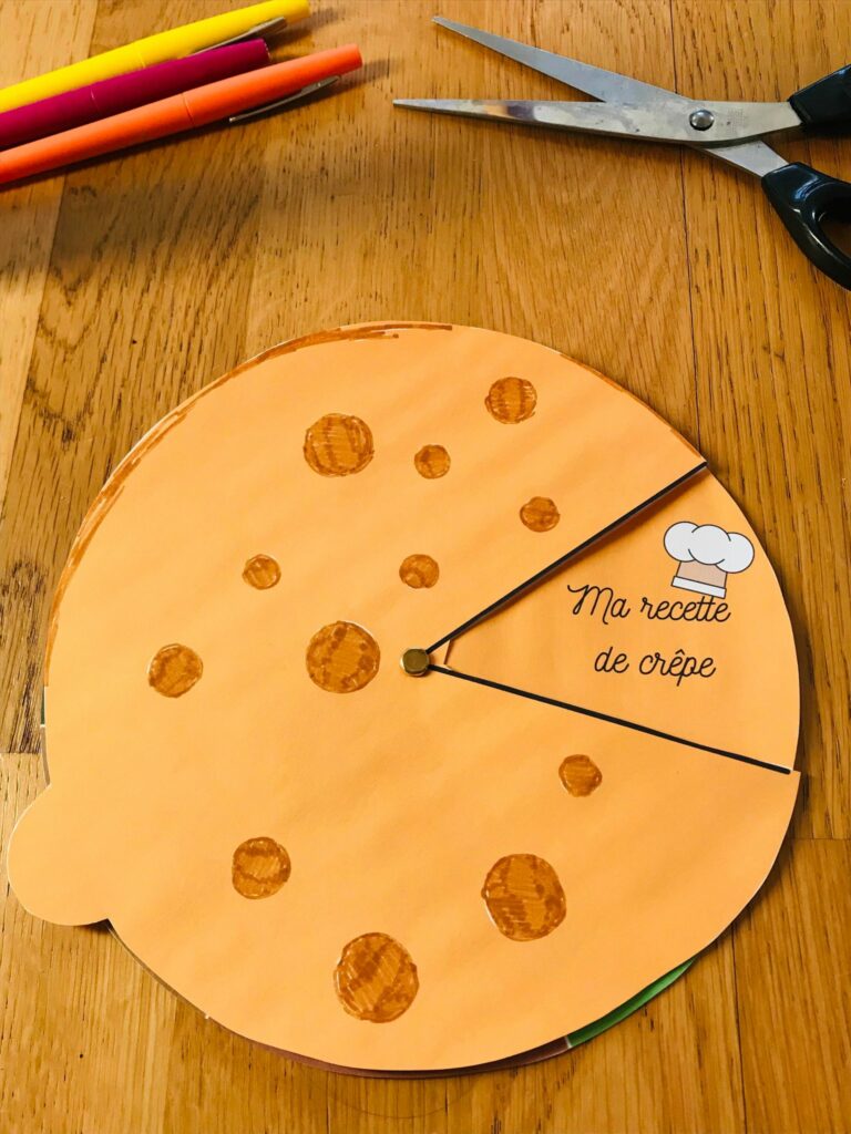 Activité chandeleur facile pour enfant