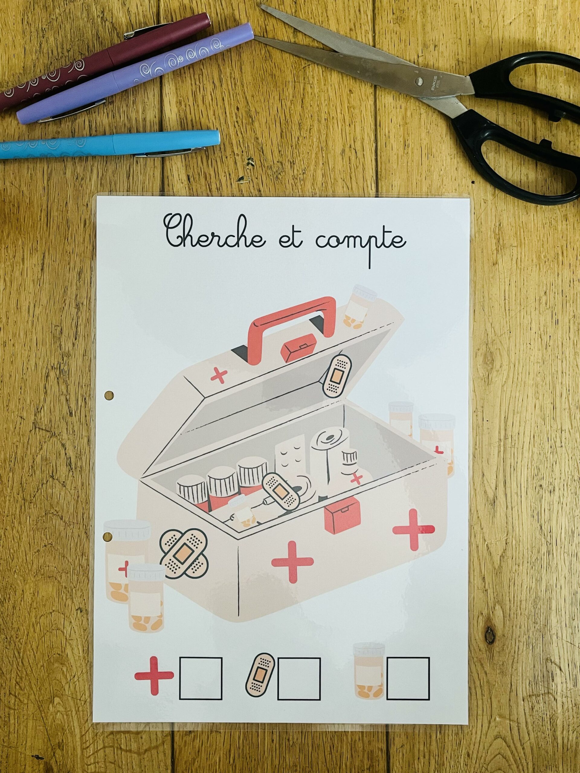 PDF quiet book du corps humain à imprimer – Image 30