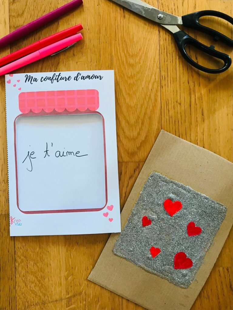 Bricolage enfant Saint Valentin