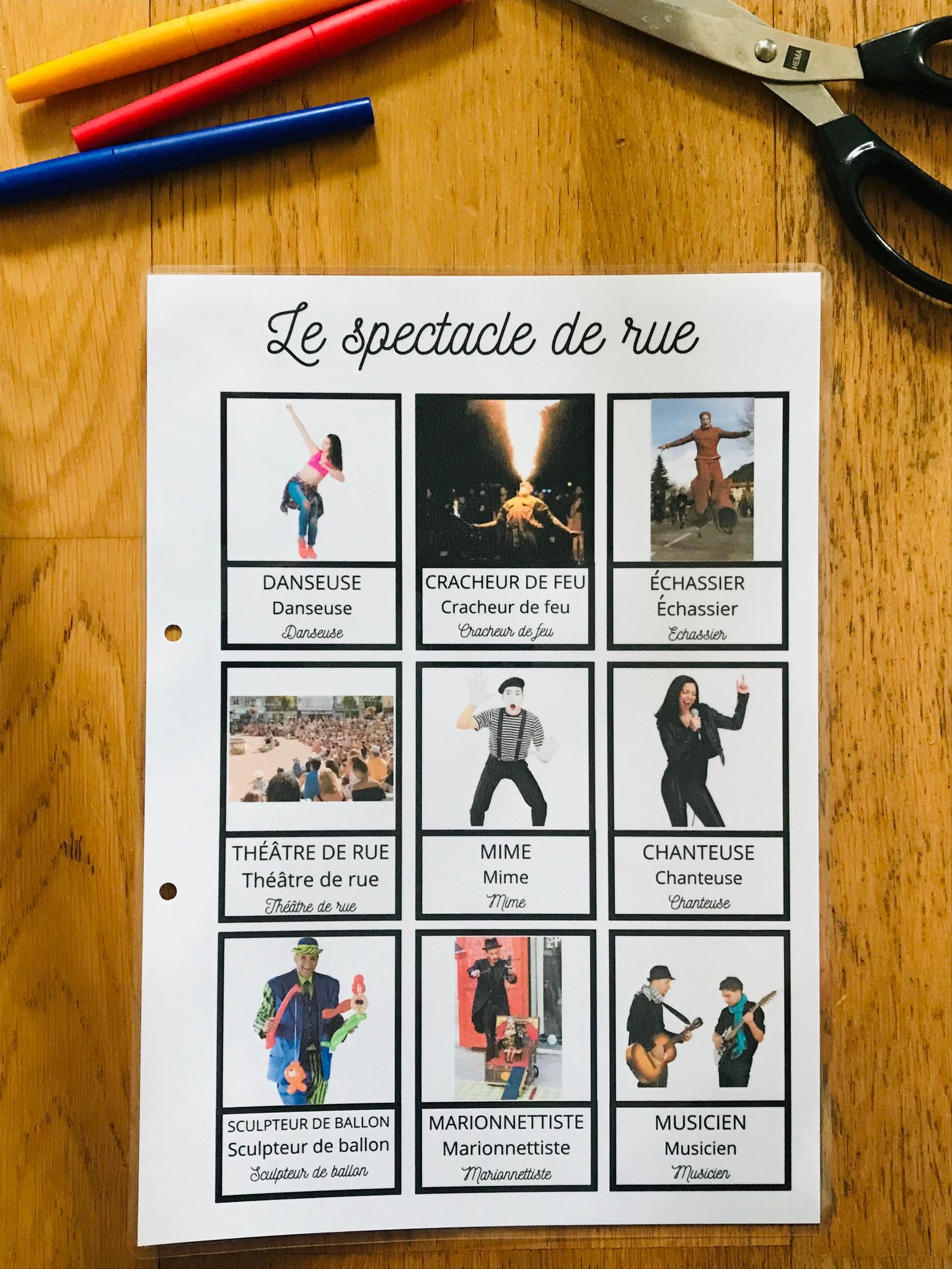 Cahier sur le cirque niveau primaire en kit – Image 21