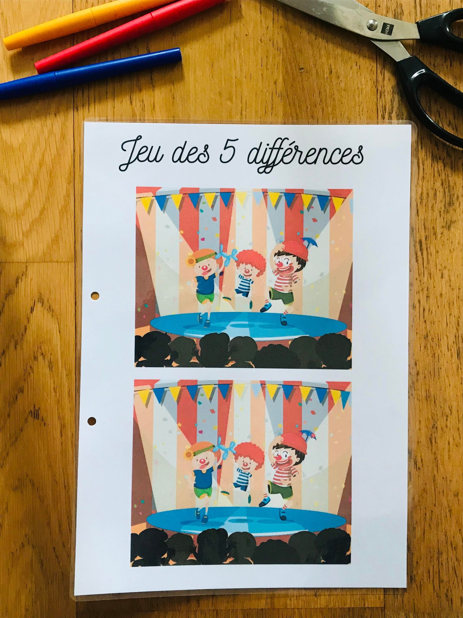 Cahier sur le cirque niveau primaire en kit – Image 26