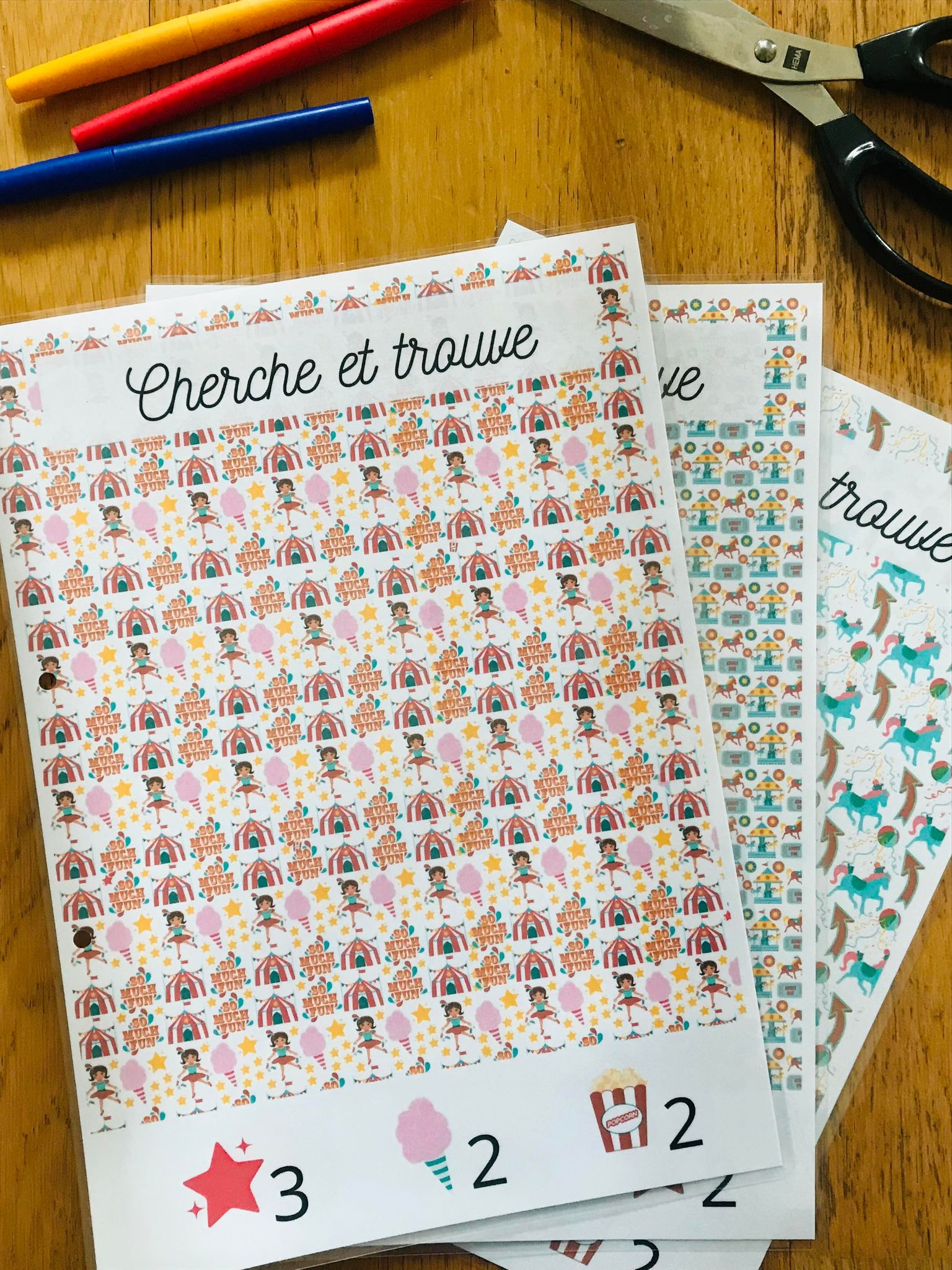 Cahier sur le cirque niveau primaire en kit – Image 27