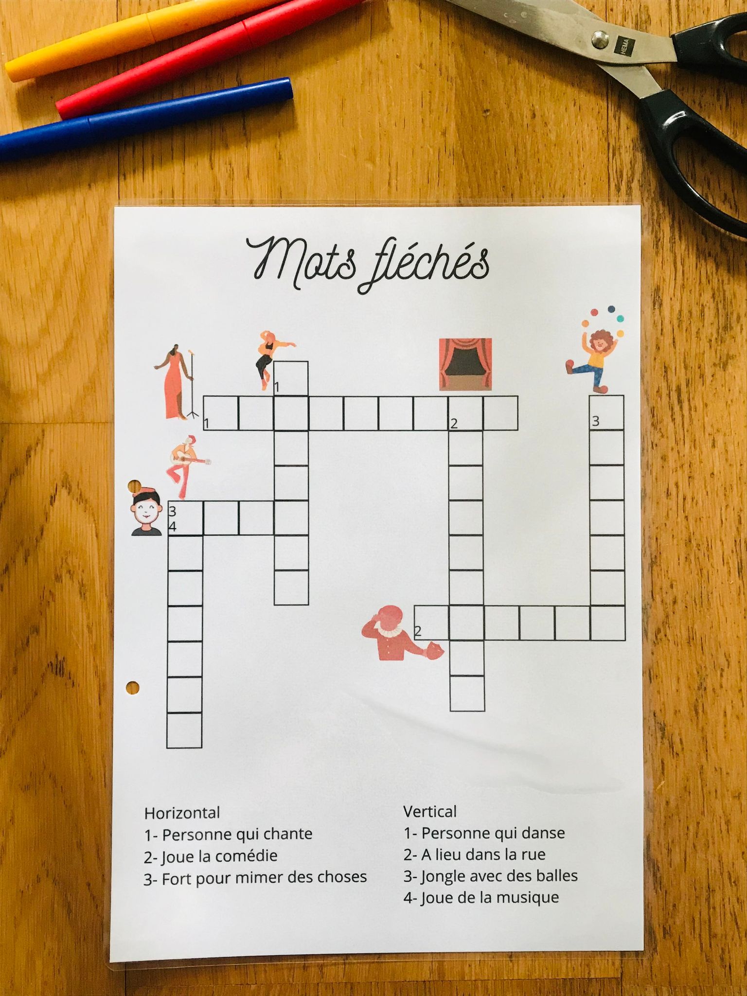 Cahier sur le cirque niveau primaire en kit – Image 4